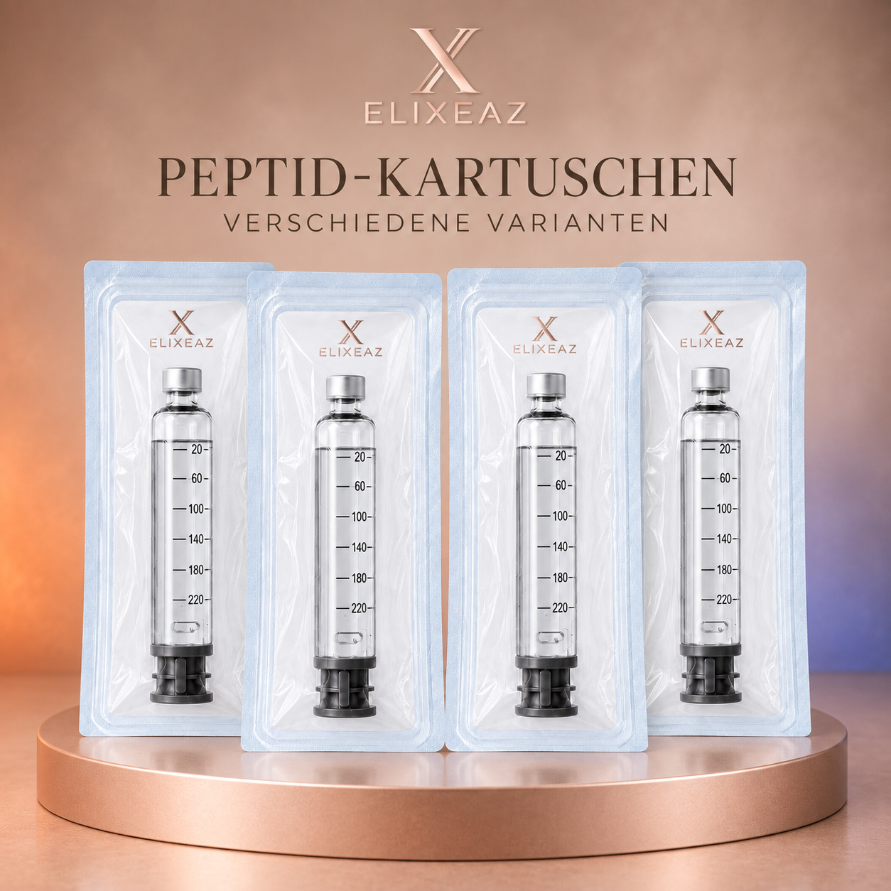 ELIXEAZ Peptid-Kartuschen für den Precision Pen – 3 ml