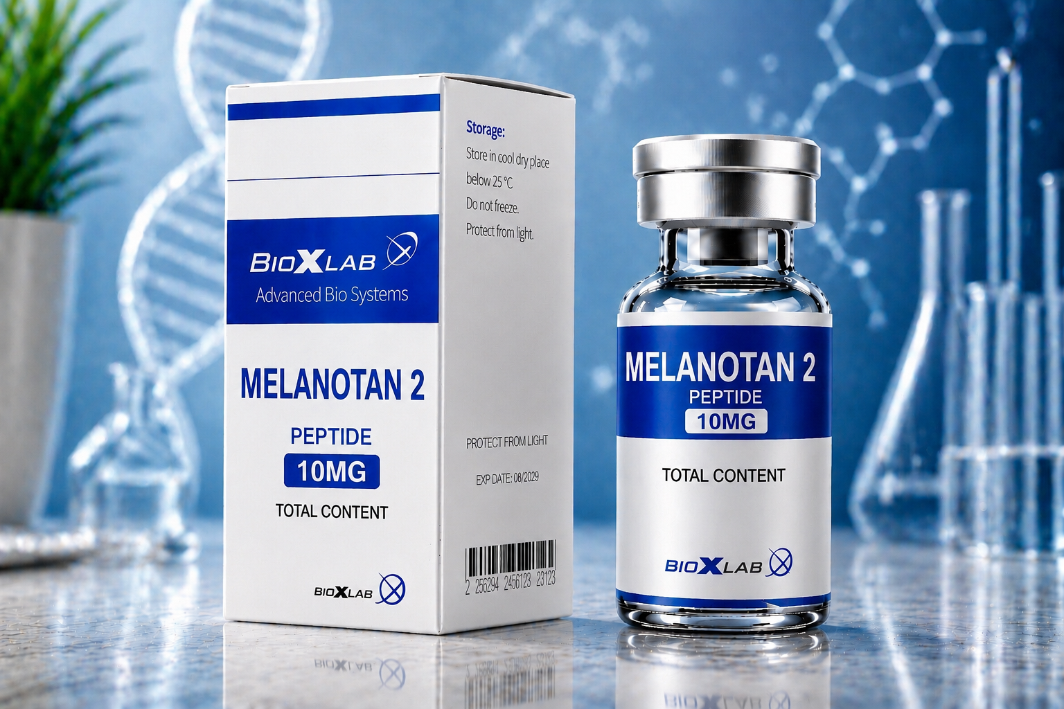 BioXLab Melanotan 2 Peptide 10MG – Premium Research Formula