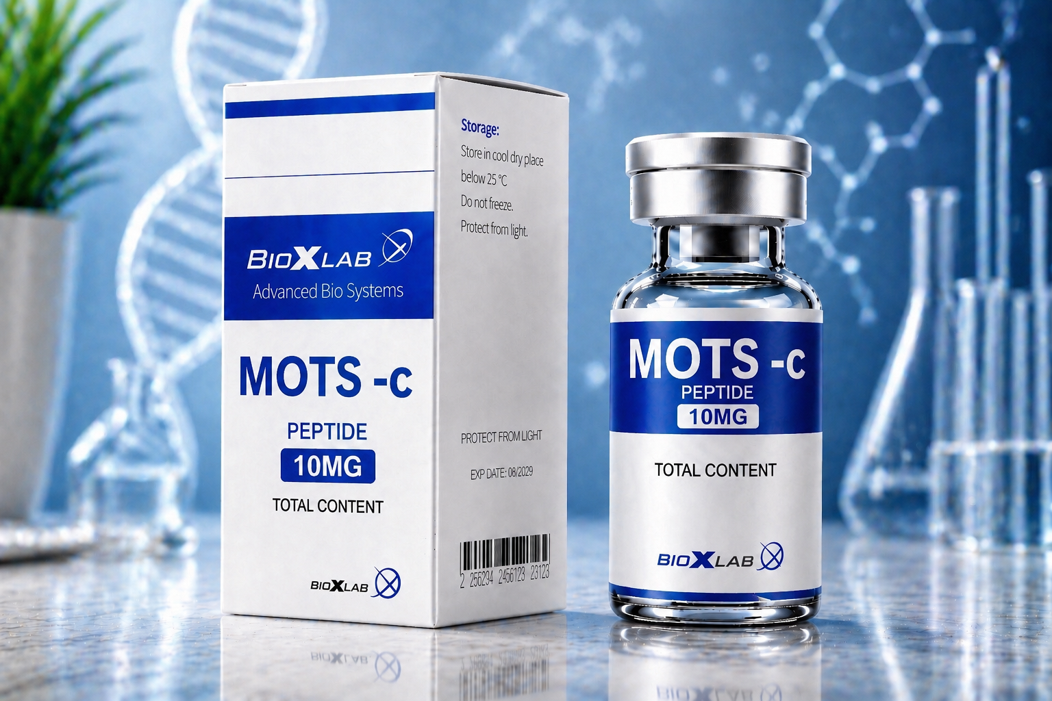 BioXLab MOTS-c Peptide 10MG – Advanced Research Compound