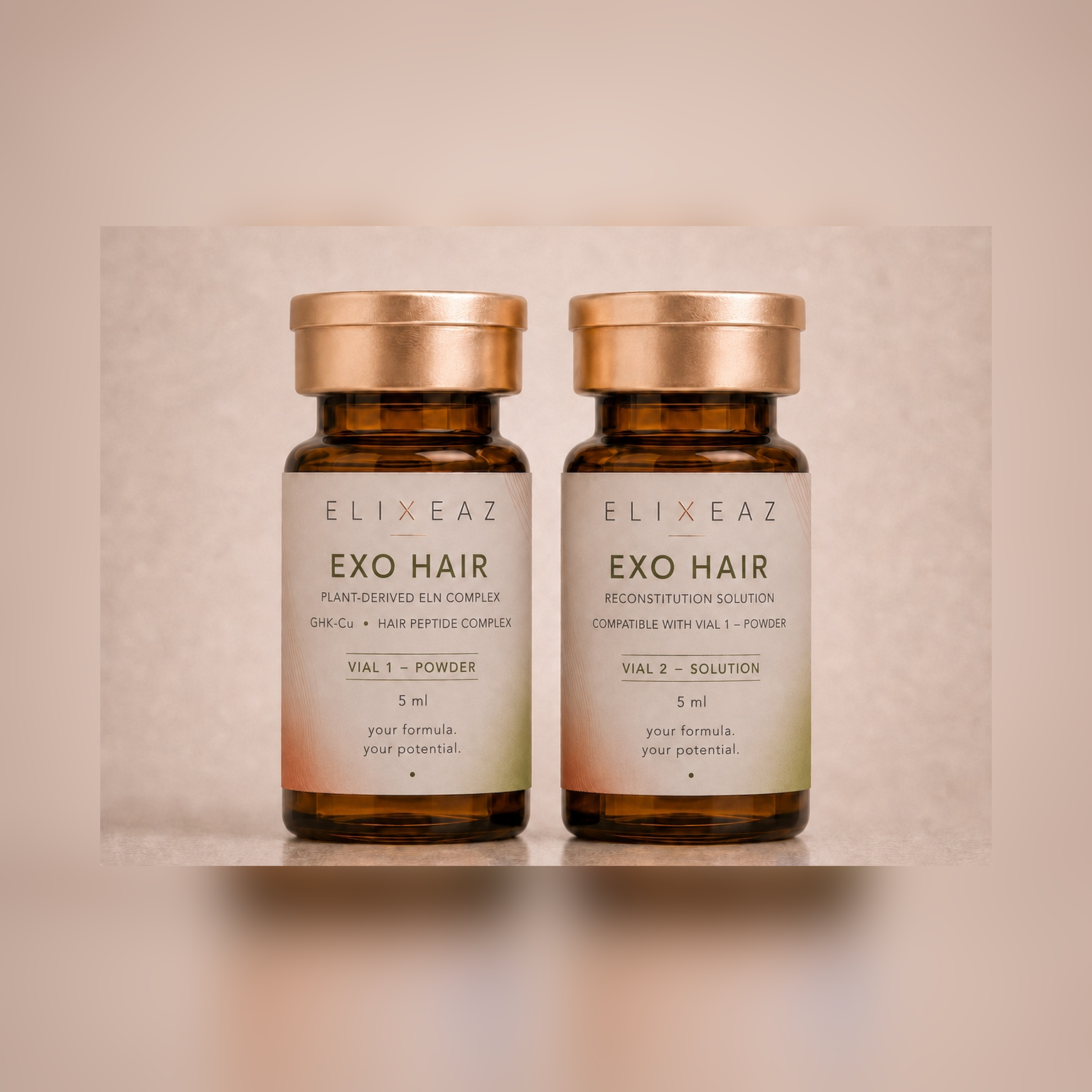 ELIXEAZ EXO HAIR ELN · GHK-Cu · Hair Peptide Complex 