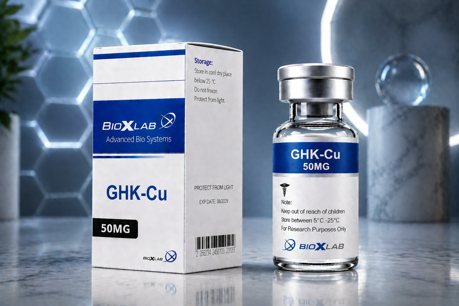  GHK-CU  Copper Peptide Complex – Premium Formula