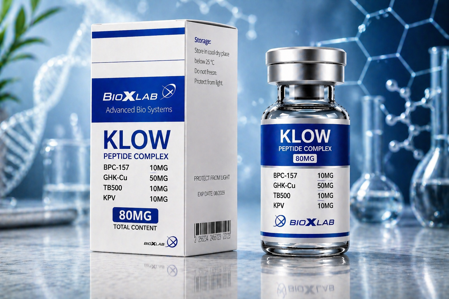 KLOW Complex – Premium Peptide Blend (80mg)